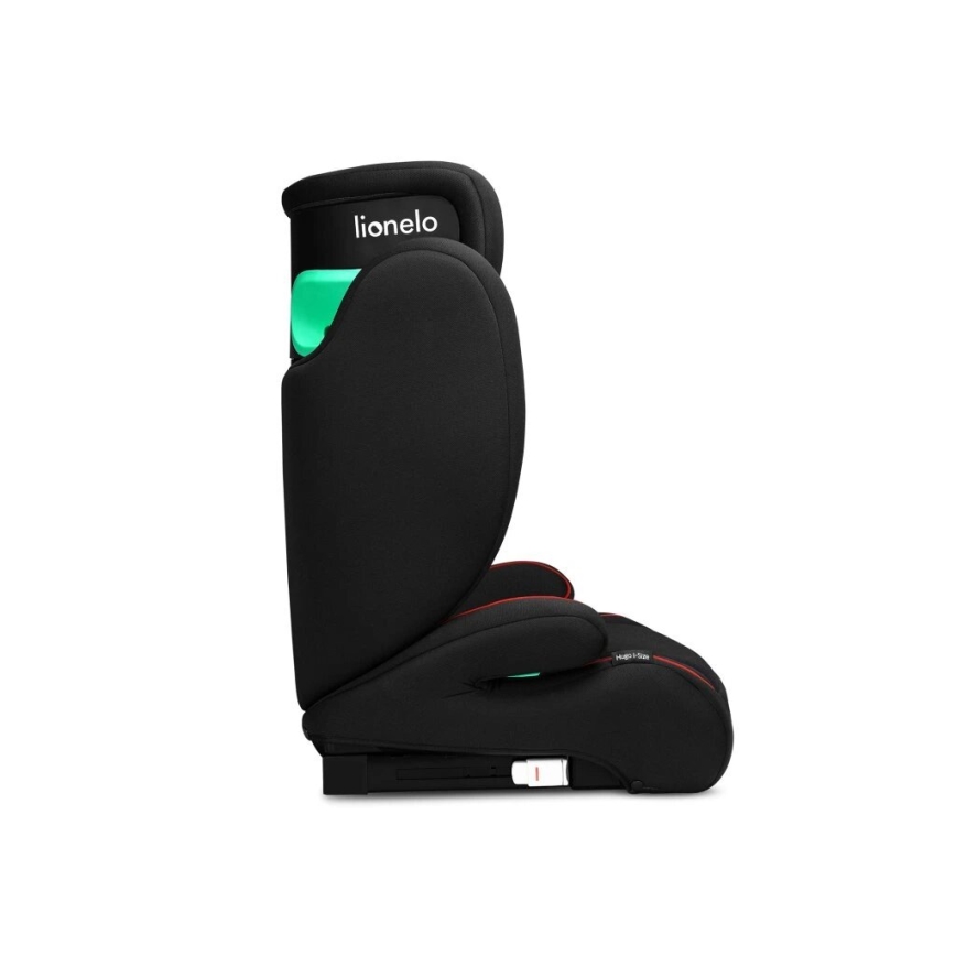 Lionelo - Siège auto HUGO i-Taille 100-150 cm noir/rouge