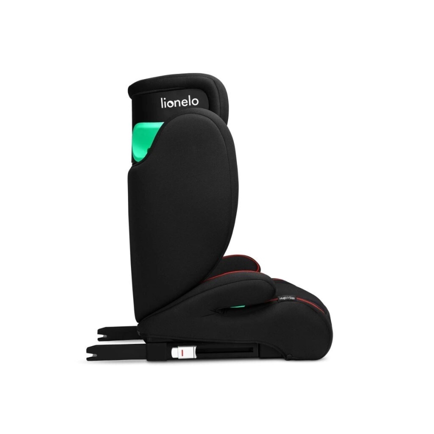 Lionelo - Siège auto HUGO i-Taille 100-150 cm noir/rouge