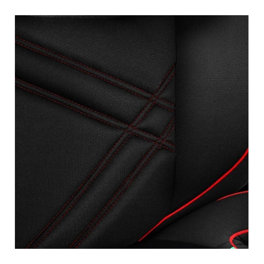 Lionelo - Siège auto HUGO i-Taille 100-150 cm noir/rouge