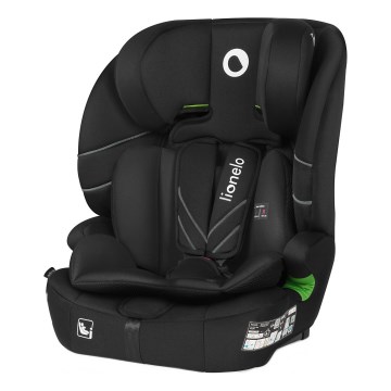 Lionelo - Siège auto LEVI FIX i-Size 76-150 cm Noir Carbone