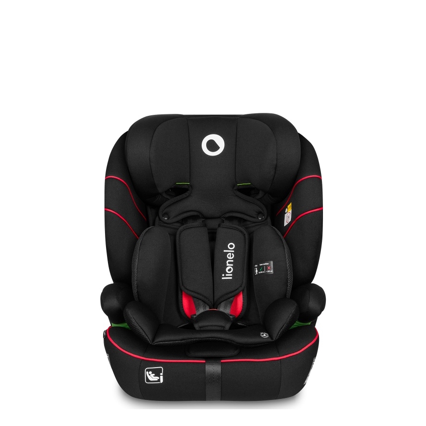 Lionelo - Siège auto LEVI i-Size 76-150 cm Noir Sportif