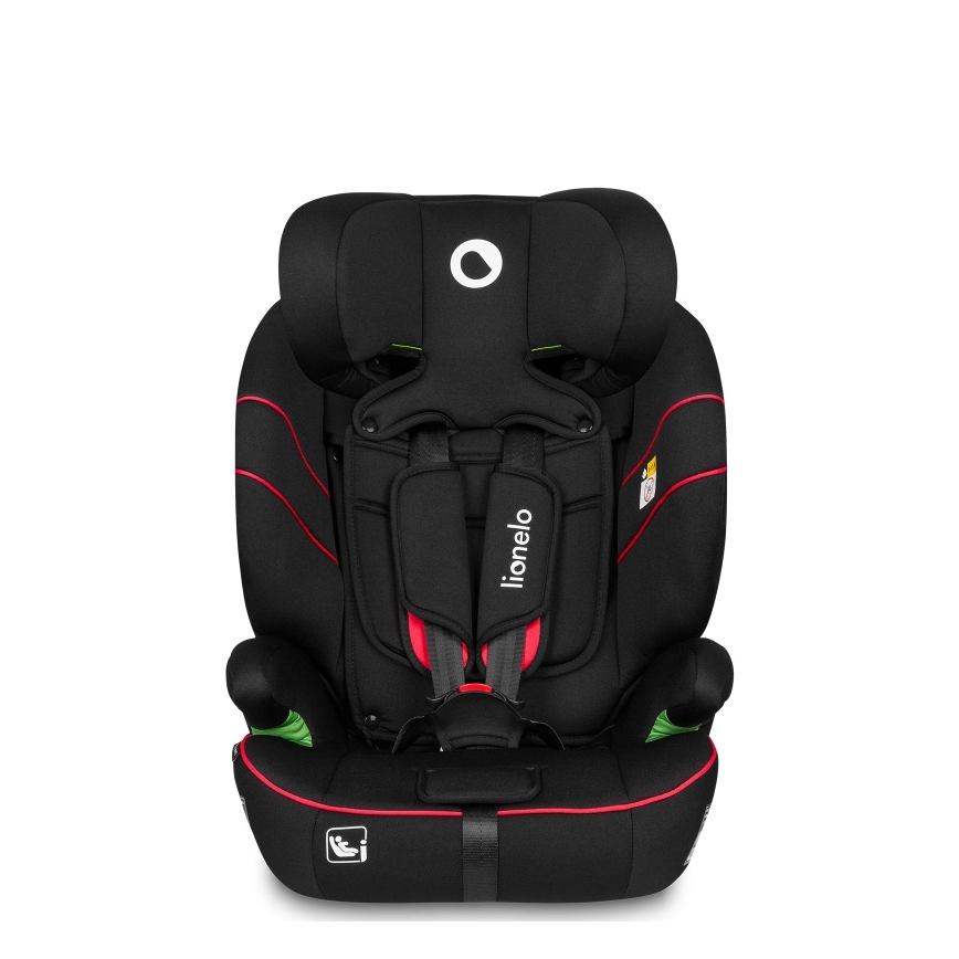Lionelo - Siège auto LEVI i-Size 76-150 cm Noir Sportif