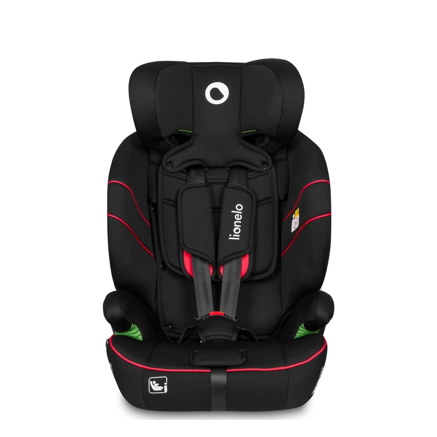 Lionelo - Siège auto LEVI i-Size 76-150 cm Noir Sportif