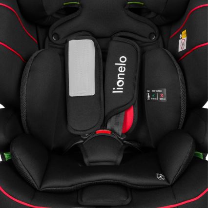 Lionelo - Siège auto LEVI i-Size 76-150 cm Noir Sportif