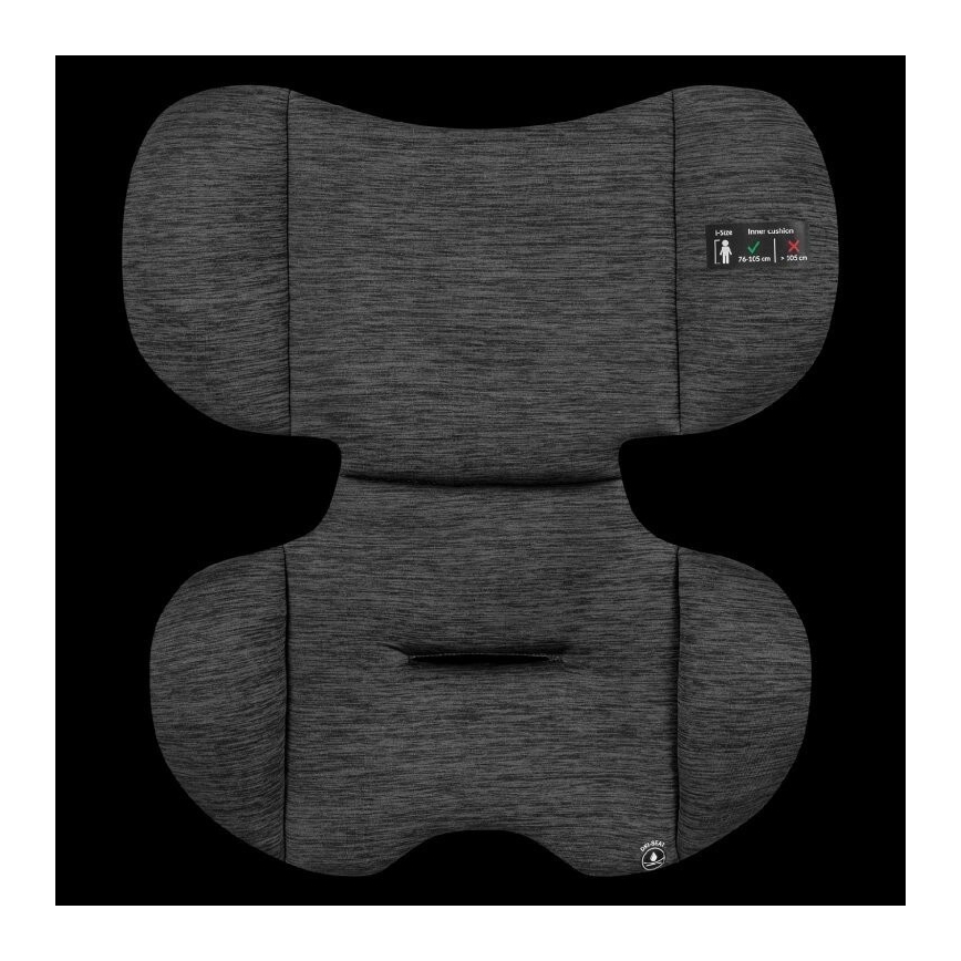 Lionelo - Siège auto LEVI ONE i-Size 76-150 cm noir/gris