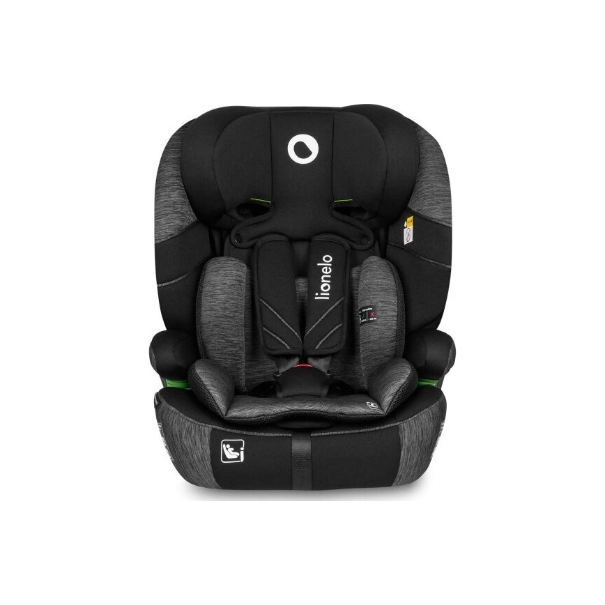 Lionelo - Siège auto LEVI ONE i-Taille 76-150 cm noir/gris