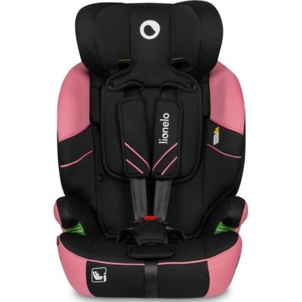 Lionelo - Siège auto LEVI ONE i-Taille 76-150 cm noir/rose