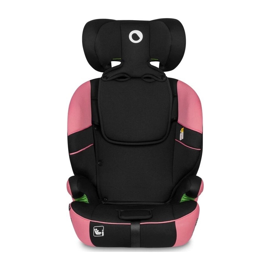 Lionelo - Siège auto LEVI ONE i-Taille 76-150 cm noir/rose
