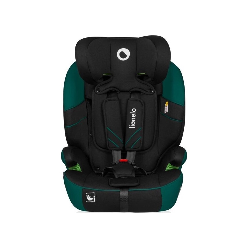 Lionelo - Siège auto LEVI ONE i-Taille 76-150 cm noir/vert