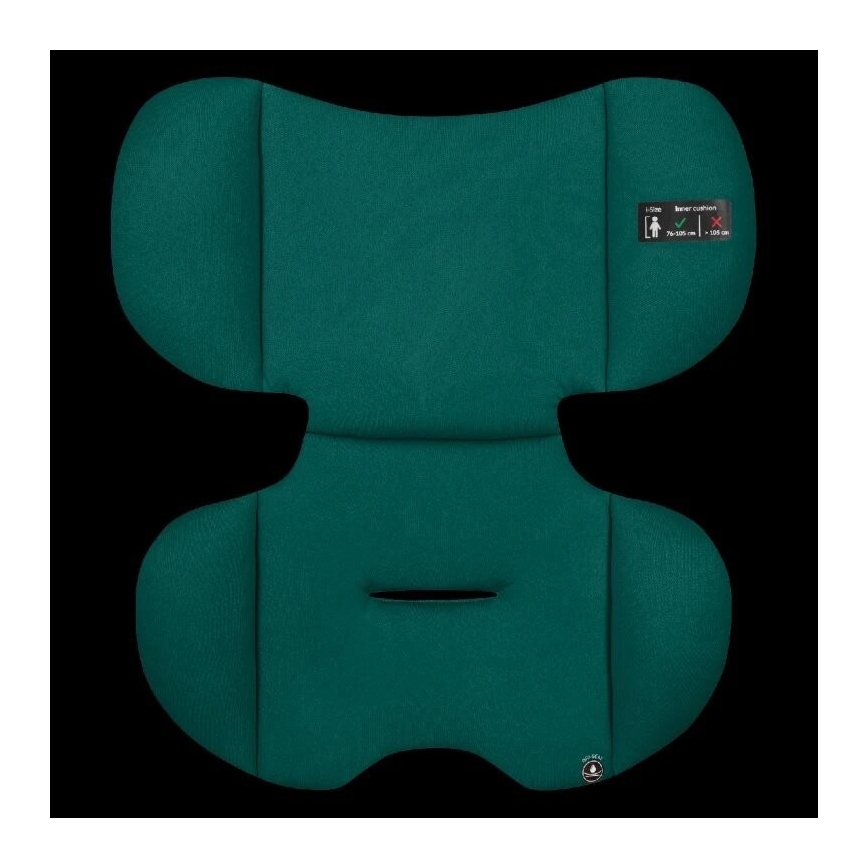 Lionelo - Siège auto LEVI ONE i-Taille 76-150 cm noir/vert