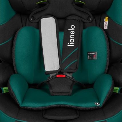 Lionelo - Siège auto LEVI ONE i-Taille 76-150 cm noir/vert