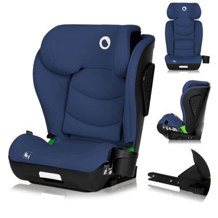 Lionelo - Siège auto NEAL i-Size 100-150 cm Bleu Marine