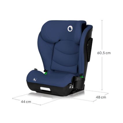 Lionelo - Siège auto NEAL i-Size 100-150 cm Bleu Marine