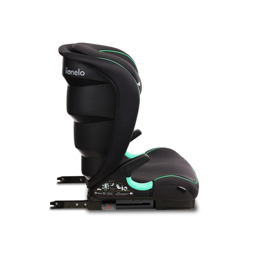 Lionelo - Siège auto NEAL i-Size 100-150 cm Noir Onyx