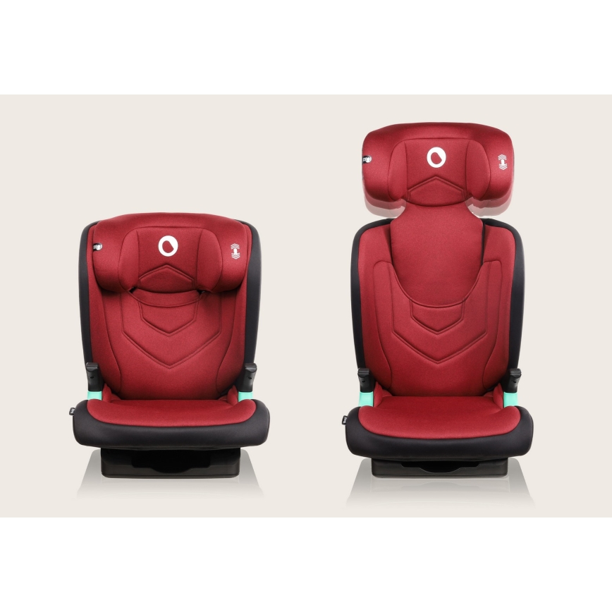 Lionelo - Siège auto NEAL i-Size 100-150 cm Rouge Bourgogne