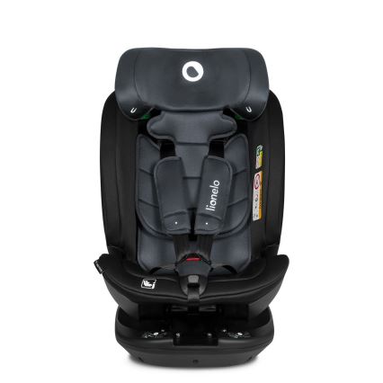 Lionelo - Siège auto pivotant avec base BASTIAAN i-Size 40-150 cm Gris pierre