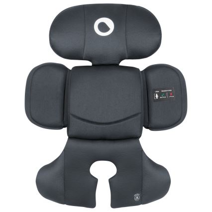 Lionelo - Siège auto pivotant avec base BASTIAAN i-Size 40-150 cm Gris pierre