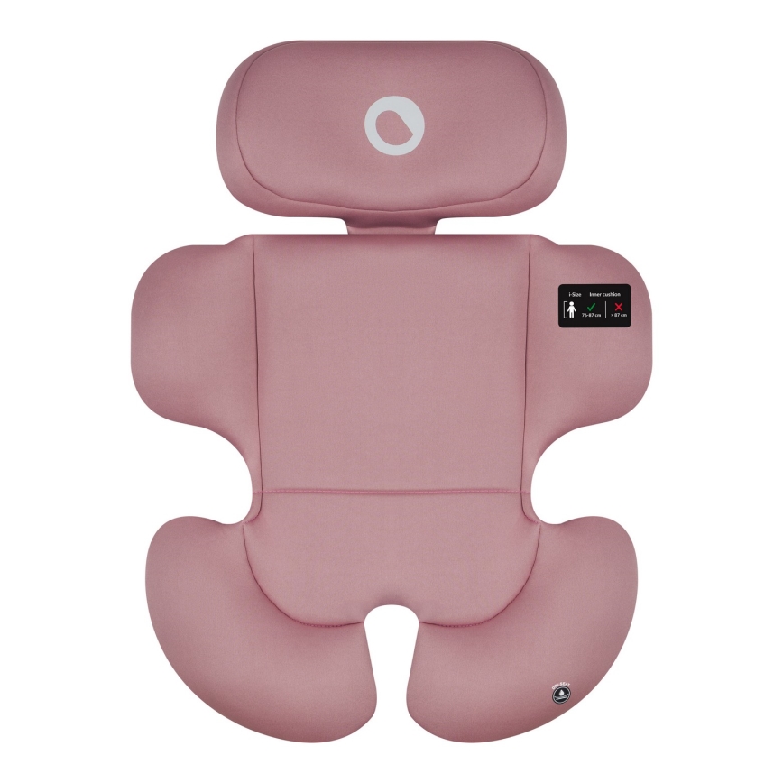 Lionelo - Siège auto pivotant avec base BASTIAAN i-Size 40-150 cm Rose