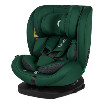 Lionelo - Siège auto pivotant avec base BASTIAAN i-Size 40-150 cm Vert