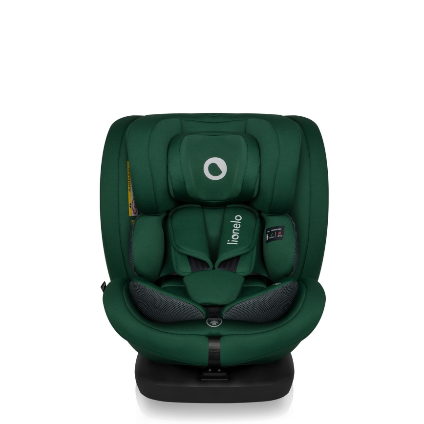 Lionelo - Siège auto pivotant avec base BASTIAAN i-Size 40-150 cm Vert