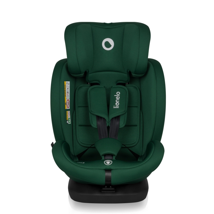 Lionelo - Siège auto pivotant avec base BASTIAAN i-Size 40-150 cm Vert