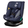 Lionelo - Siège auto pivotant avec base BASTIAAN ONE i-Size 40-150 cm Bleu marine