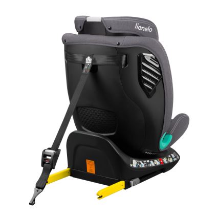 Lionelo - Siège-auto avec base pivotante BASTIAAN ONE i-Size 40-150 cm Gris pierre