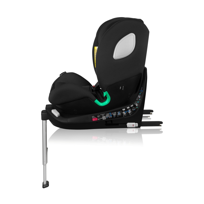 Lionelo - Siège-auto pivotant avec base BRAAM AIR i-Size 40-150 cm Black Carbon