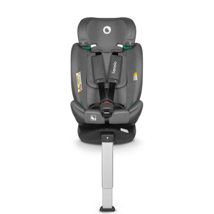 Lionelo - Siège-auto pivotant avec base BRAAM i-Size 40-150 cm Gris pierre
