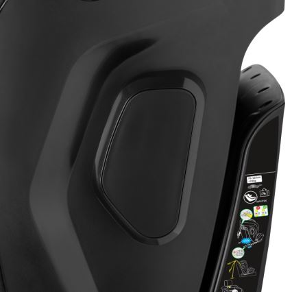 Lionelo - Siège-auto pivotant avec base HARPER i-Size 76–150 cm Black Carbon