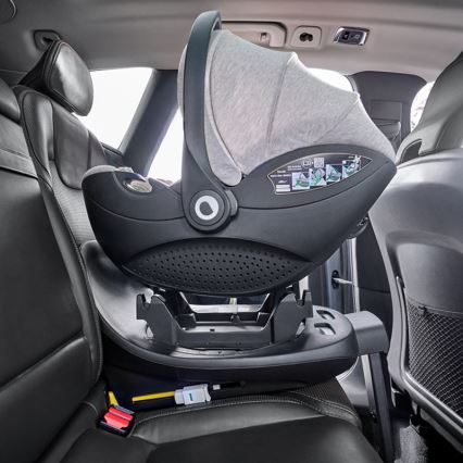 Lionelo - Siège auto pivotant avec base MOXIE SET i-Size 40-87 cm Beige Sable