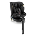 Lionelo - Siège-auto pivotant avec base NAVY i-Size 40-150 cm noir