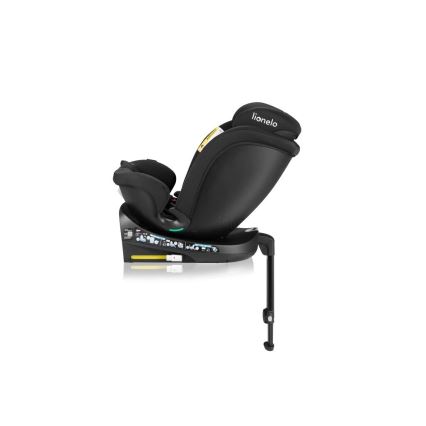 Lionelo - Siège-auto pivotant avec base NAVY i-Size 40-150 cm noir