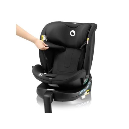Lionelo - Siège-auto pivotant avec base NAVY i-Size 40-150 cm noir