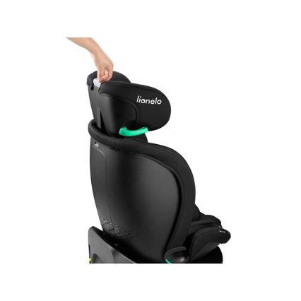 Lionelo - Siège-auto pivotant avec base NAVY i-Size 40-150 cm noir