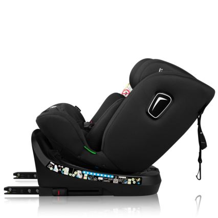 Lionelo - Siège-auto pivotant BRAVE i-Size 40-150 cm Black Carbon