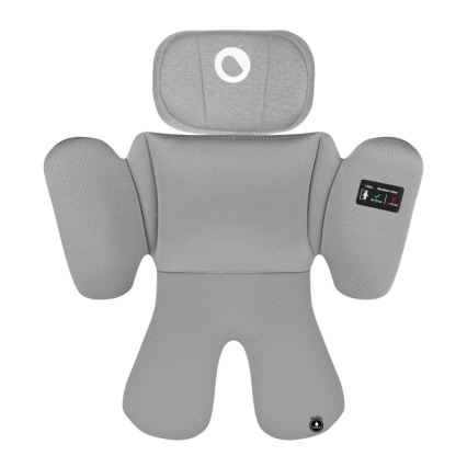 Lionelo - Siège-auto pivotant BRAVE i-Size avec base 40-150 cm Gris Stone
