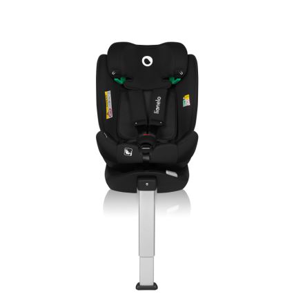Lionelo - Siège-auto pivotant avec base BRAAM AIR i-Size 40-150 cm Noir Carbone
