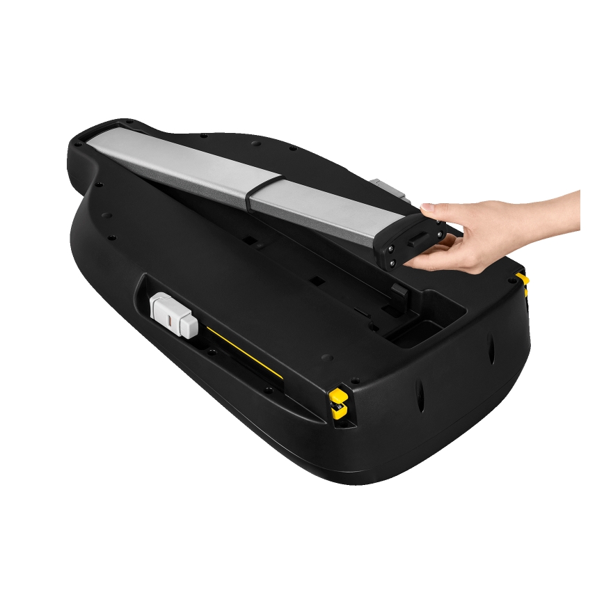 Lionelo - Siège-auto rotatif avec base ASTRID SET i-Size 40-87 cm Noir/Gris