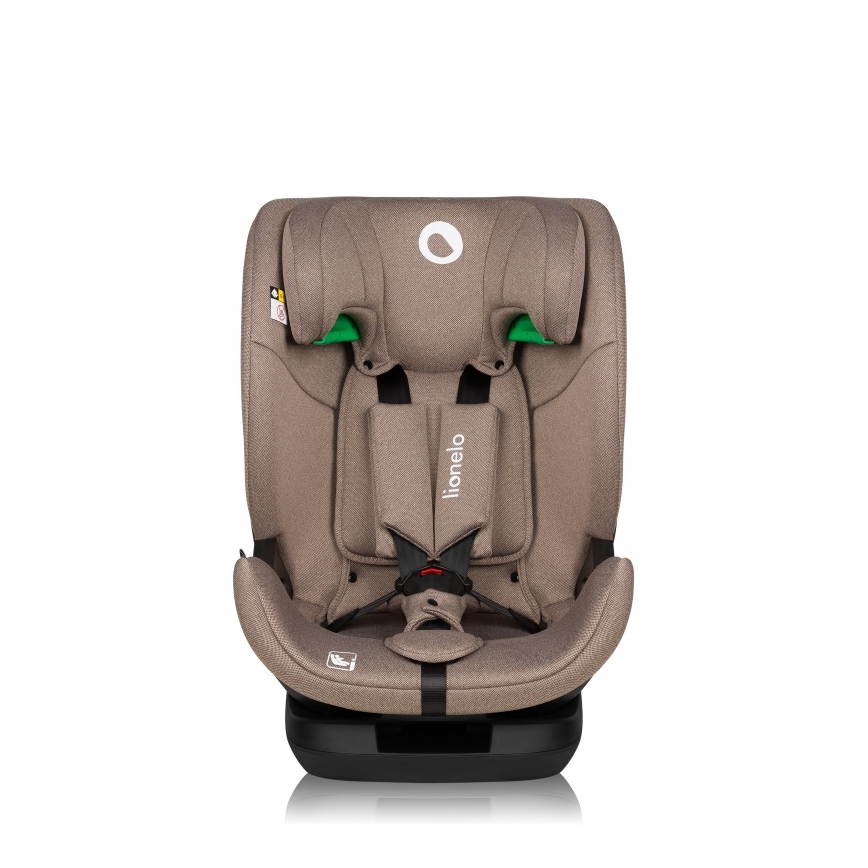 Lionelo - Siège-auto rotatif avec base LAVENDER i-Size 76-150 cm Beige latte