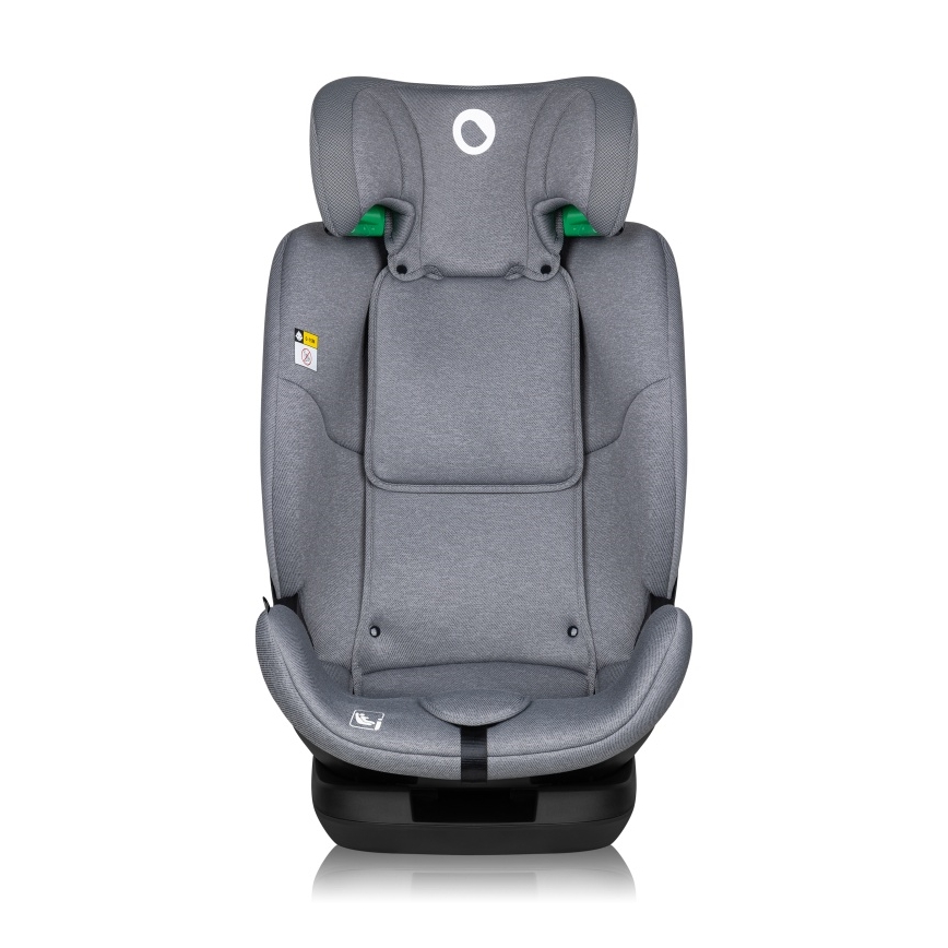 Lionelo - Siège-auto rotatif avec base LAVENDER i-Size 76-150 cm Grey Stone