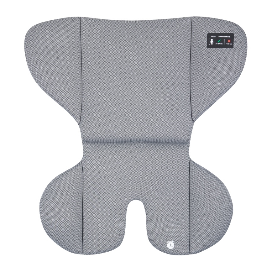 Lionelo - Siège-auto rotatif avec base LAVENDER i-Size 76-150 cm Grey Stone