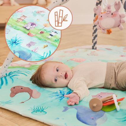 Lionelo - Tapis de jeu pour enfants ANIKA Natural