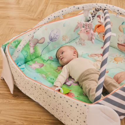 Lionelo - Tapis de jeu pour enfants ANIKA Natural