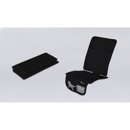 Lionelo - Tapis de protection pour siège auto SIKKER Noir Carbone