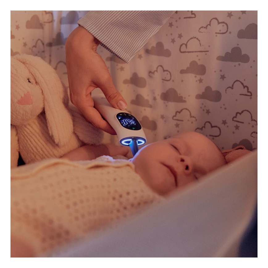 Lionelo - Thermomètre à infrarouge FEVERSCAN 2xAAA