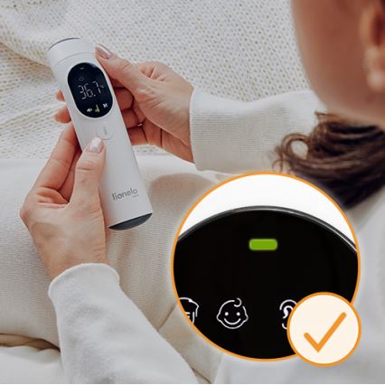Lionelo - Thermomètre à infrarouge FEVERSCAN 2xAAA