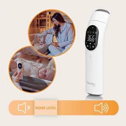Lionelo - Thermomètre à infrarouge FEVERSCAN 2xAAA