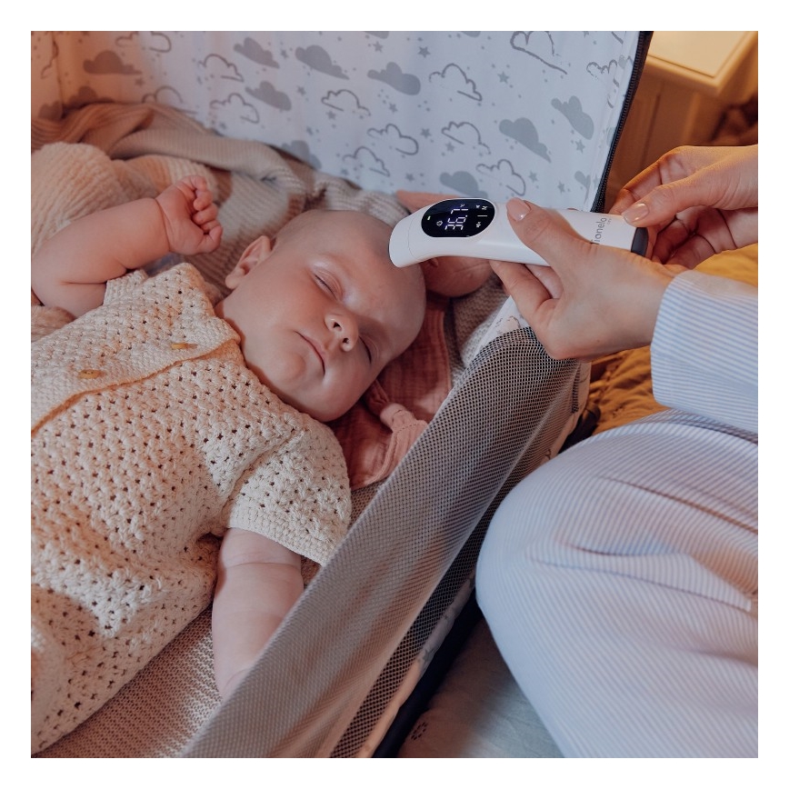 Lionelo - Thermomètre infrarouge FEVERSCAN 2xAAA