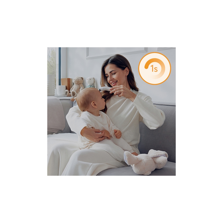 Lionelo - Thermomètre infrarouge FEVERSCAN 2xAAA